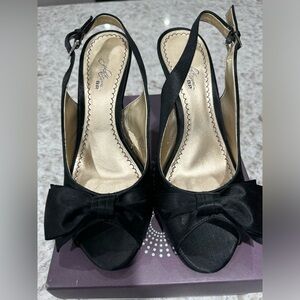 Platinum Brass Plum Heels from Nordstrom